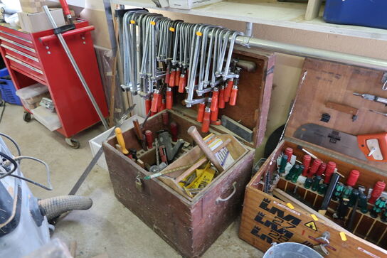 Værktøjskasse med div. Værktøj