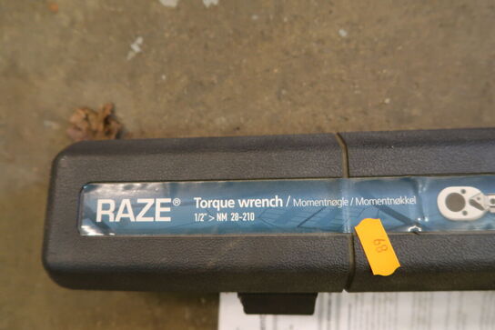 2 stk. momentnøgler RAZE