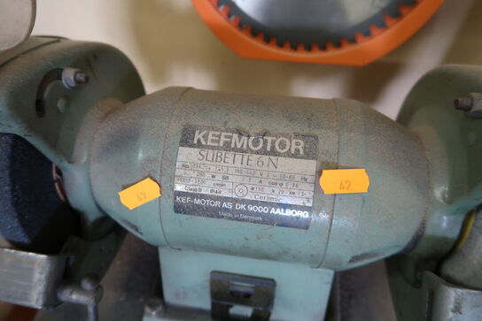 Bænksliber KEFMOTOR Slibette 6 N