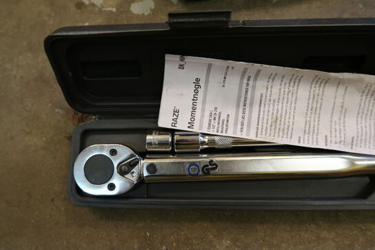 2 stk. momentnøgler RAZE