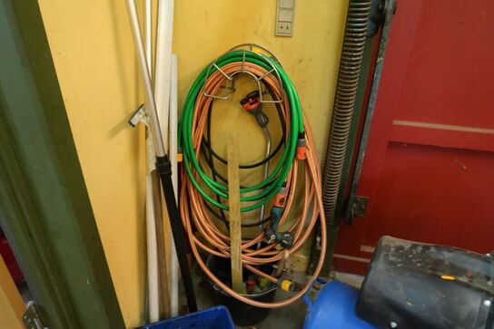 Koste, vandslange m.m.