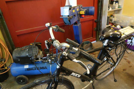 El-cykel PUCH med batteri og lader