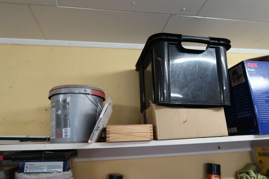 Div. Skæreklinger, overfræser, værktøj m.m.