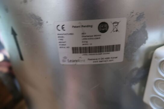 Motor i rør til ventilation