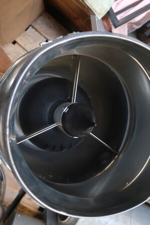 Motor i rør til ventilation