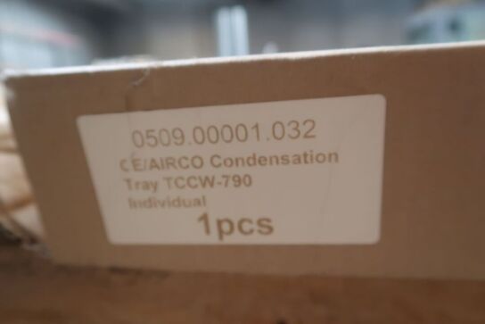 1 stk. drypbakker til varmepumpe