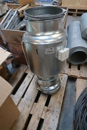 Motor i rør til ventilation