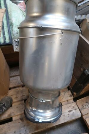 Motor i rør til ventilation