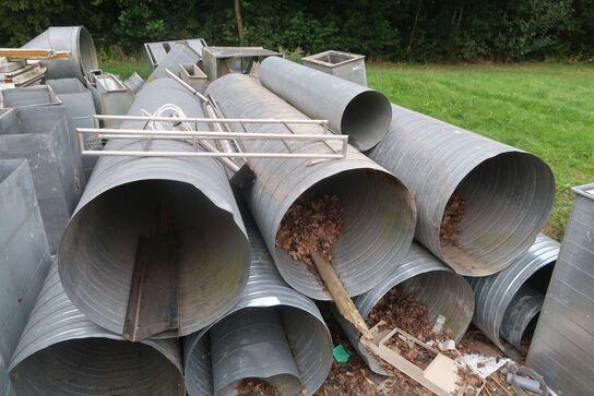7 stk. ventilations rør Ø630 mm