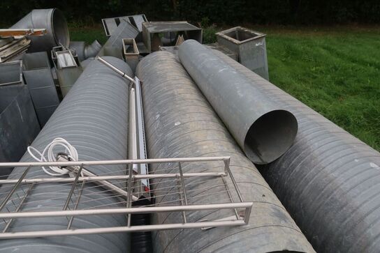 7 stk. ventilations rør Ø630 mm