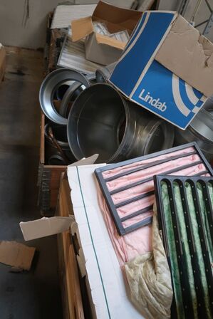 Div. ventilation i 6 paller se foto