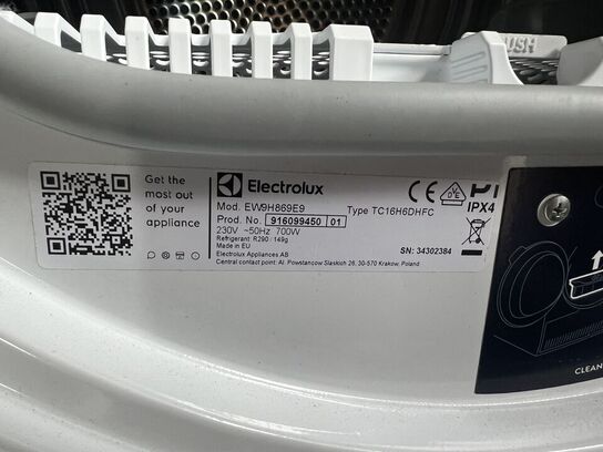 Tørretumbler (kondens) ELECTROLUX EW9H869E9 9 kg