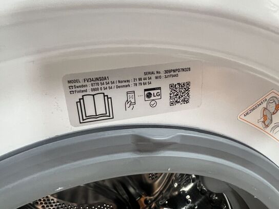 Vaskemaskine LG FV34JNS0A1 11 kg / 1350 RPM