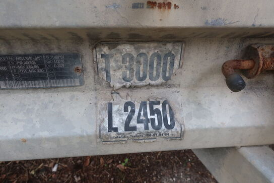 Påhængsvogn ANSSEMS Msx 3000 - 405