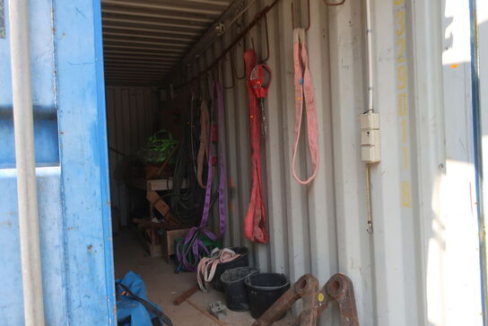 20 fods container uden indhold (læs beskrivelse)