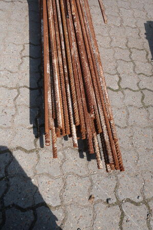 Barrel med armeringsjern