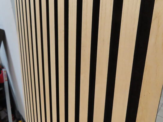 40 stk. Akustikpaneler Basic - sort filt/ask