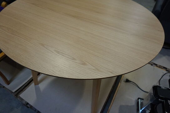 Roxby spisebord rundt Ø: 105 cm Eg-look 