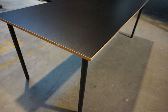 Norr spisebord - sort 200x90 cm 