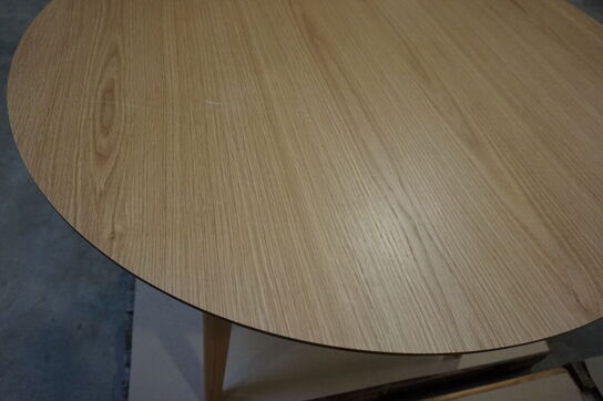 Roxby spisebord rundt Ø: 105 cm Eg-look 