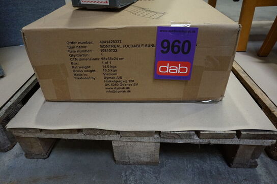 Montreal Foldbar Solseng Akacietræ 