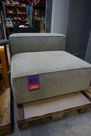 Norstrom Midtermodul til modulsofa Grå 