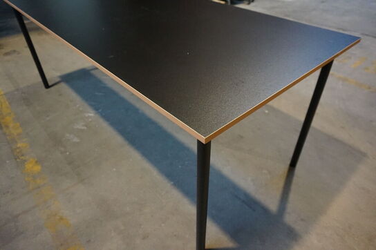 Norr spisebord - sort 200x90 cm 