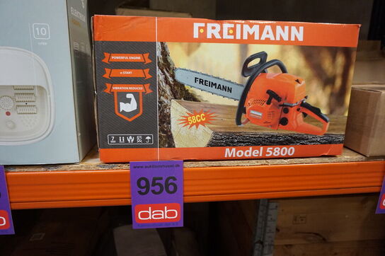 Freimann benzin kædesav 5800 58cc 20" sværd