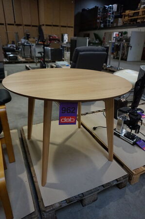 Roxby spisebord rundt Ø: 105 cm Eg-look 