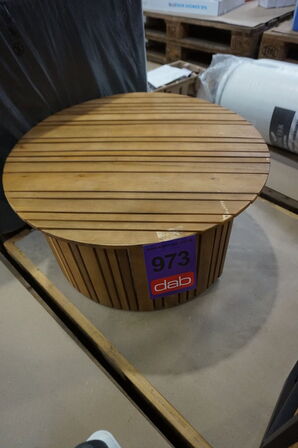 London loungebord - akacietæ Ø: 70 cm 