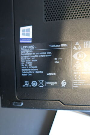 Computer LENOVO ThinkCentre M720q