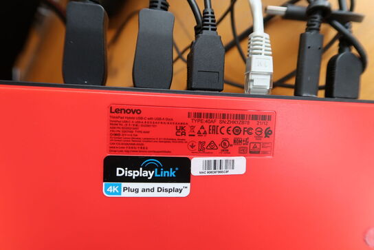 Dockingstation LENOVO ThinkPad Hybrid USB-C With USB-A Dock