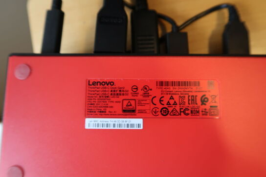 Dockingstation LENOVO ThinkPad USB-C Dock Gen2