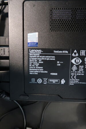 Computer LENOVO ThinkCentre M720q