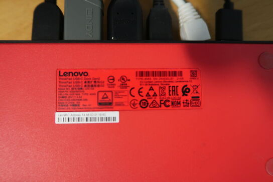 Dockingstation LENOVO ThinkPad USB-C Dock Gen2