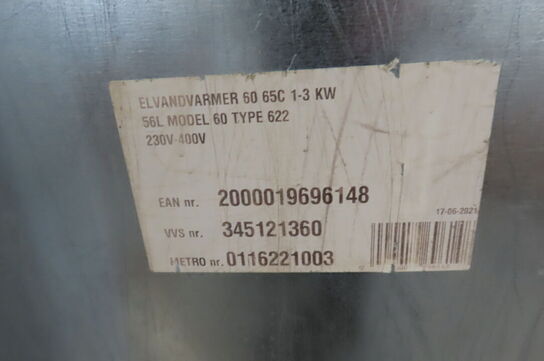 Elvandvarmer METRO THERM 56L