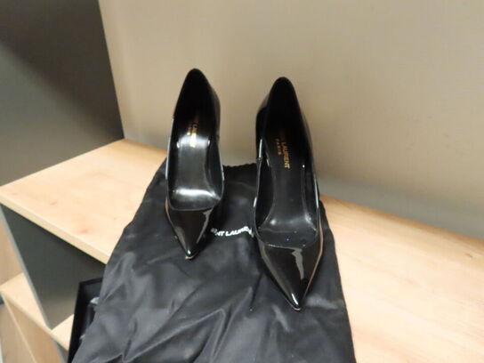 Stiletter, SAINT LAURENT m. original kasse og skoposer