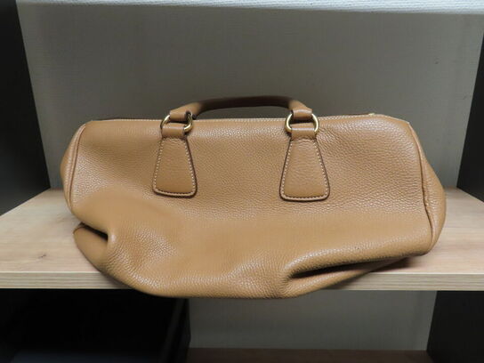 Læderhåndtaske, PRADA