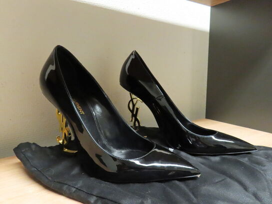 Stiletter, SAINT LAURENT m. original kasse og skoposer