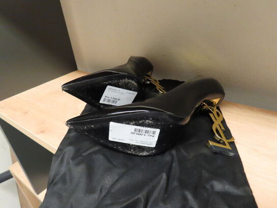 Stiletter, SAINT LAURENT m. original kasse og skoposer