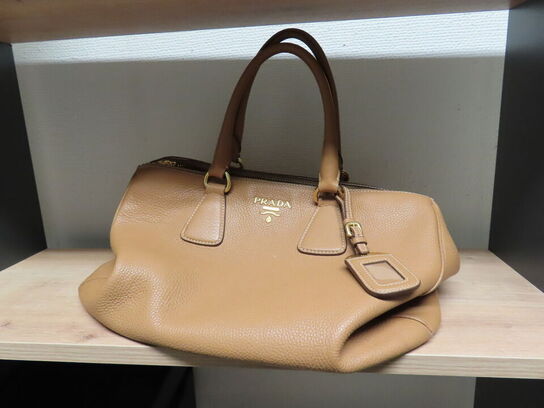 Læderhåndtaske, PRADA