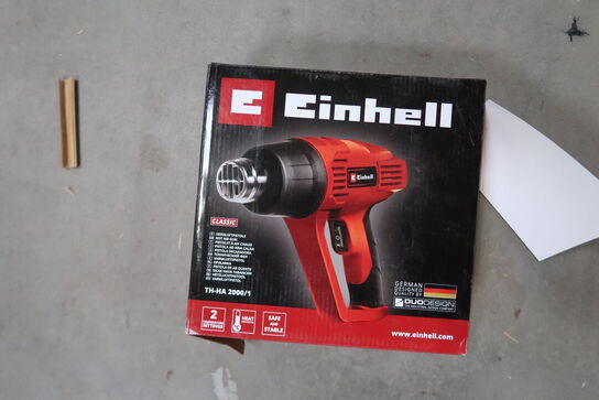 Varmepistol, Einhell 4-trin 230V-2000W