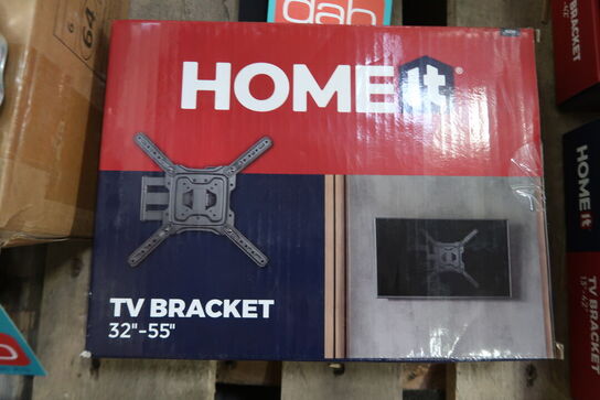 2 stk. Home It® TV-ophæng udtræk/kipbar 32-55" 35 kg