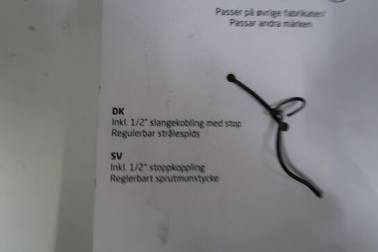 4 pk. Strålepistol med kobling - Garden