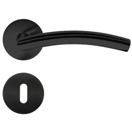 5 pk. Home-it dørgreb med B-greb 16 mm matsort