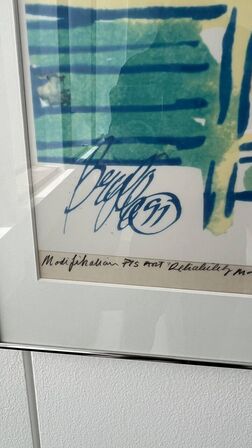 Billede, signeret