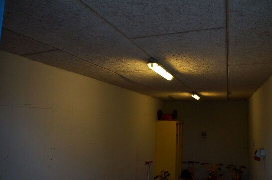 10 fods isoleret container med el.