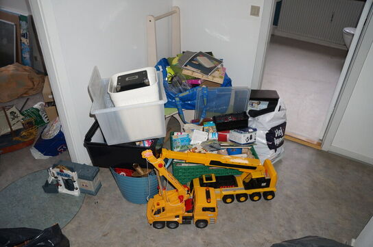 Parti legetøj, m.v.