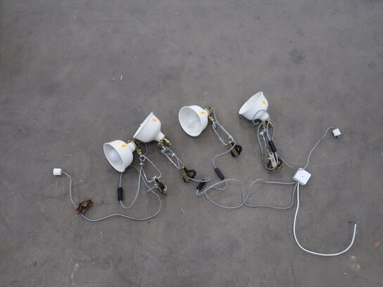 4 stk. lamper