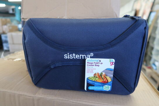1 kasse (36 pr. stk.) Køletaske blå 4 ltr  SISTEMA TOGO 301227